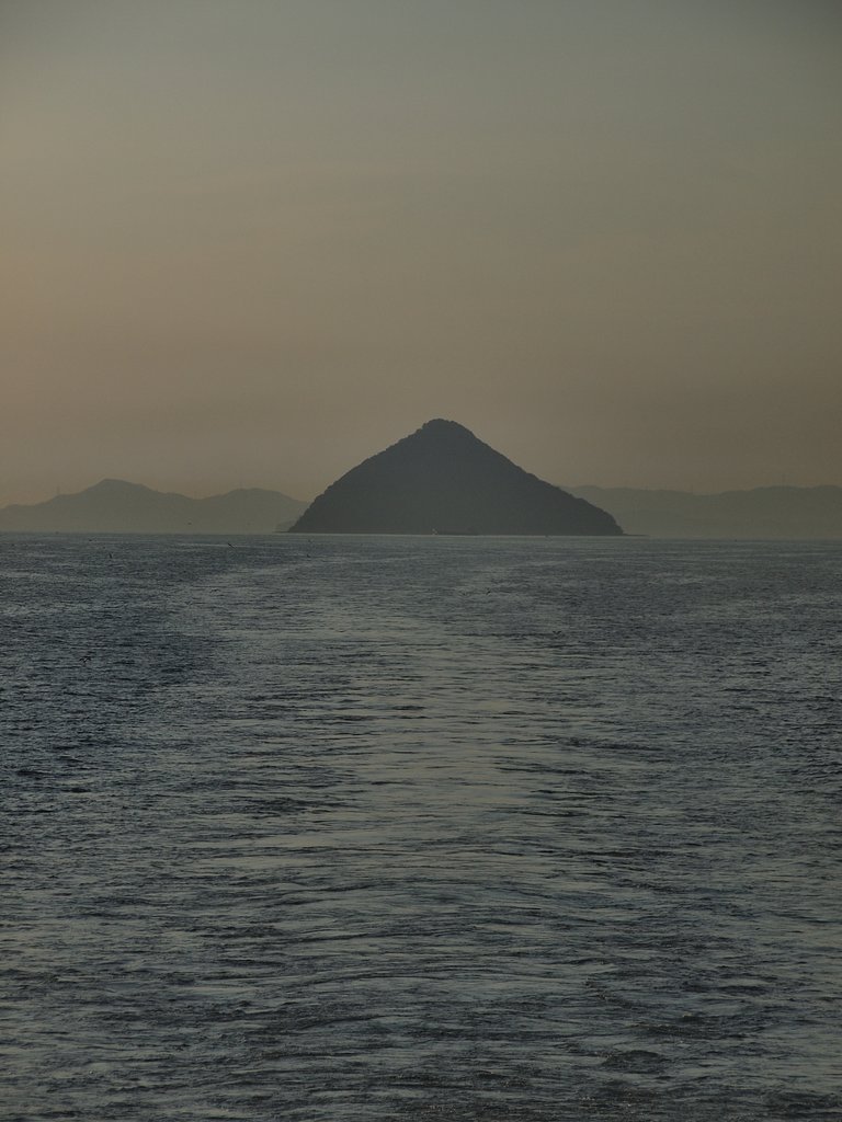墨【絵のような】夕景