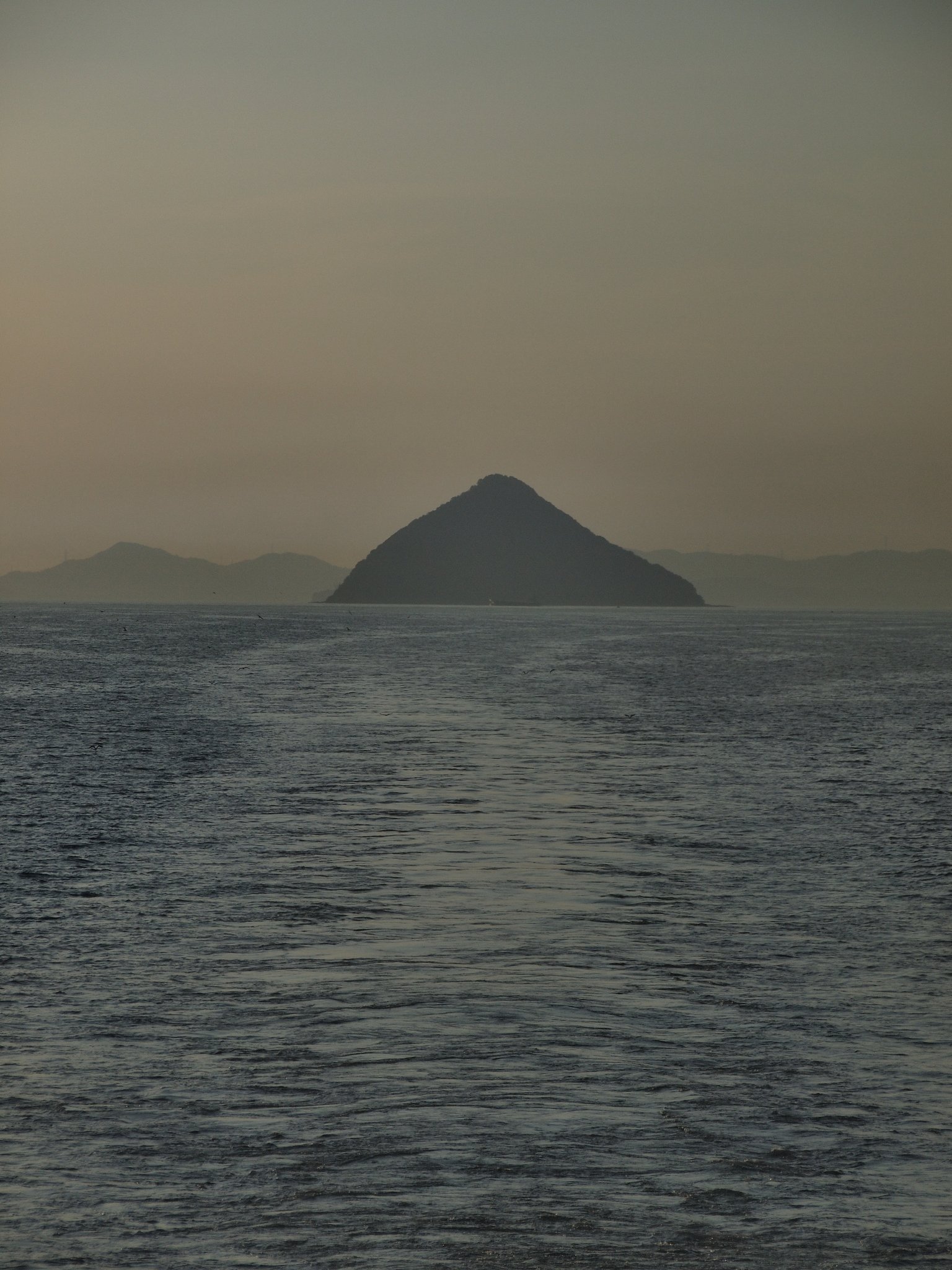 墨【絵のような】夕景
