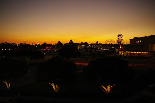 夕暮れ