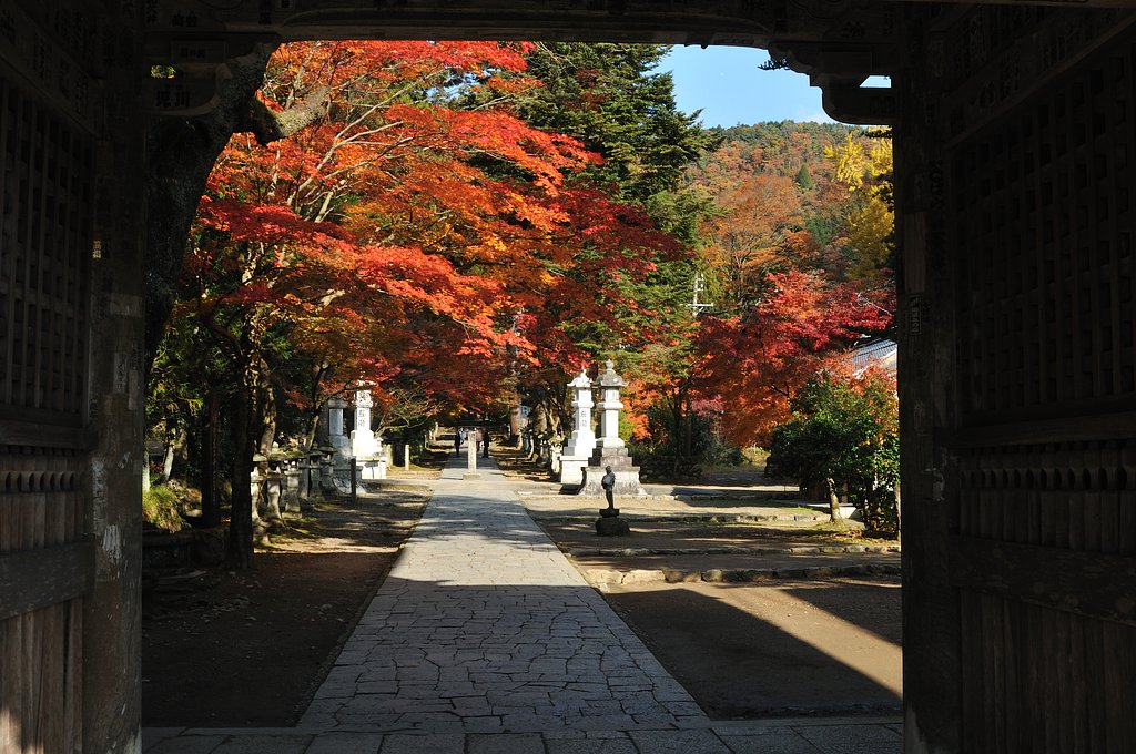 山門より