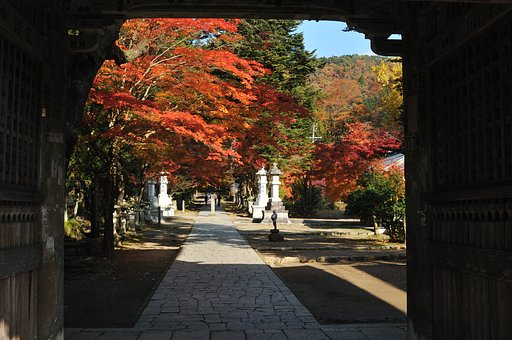 山門より