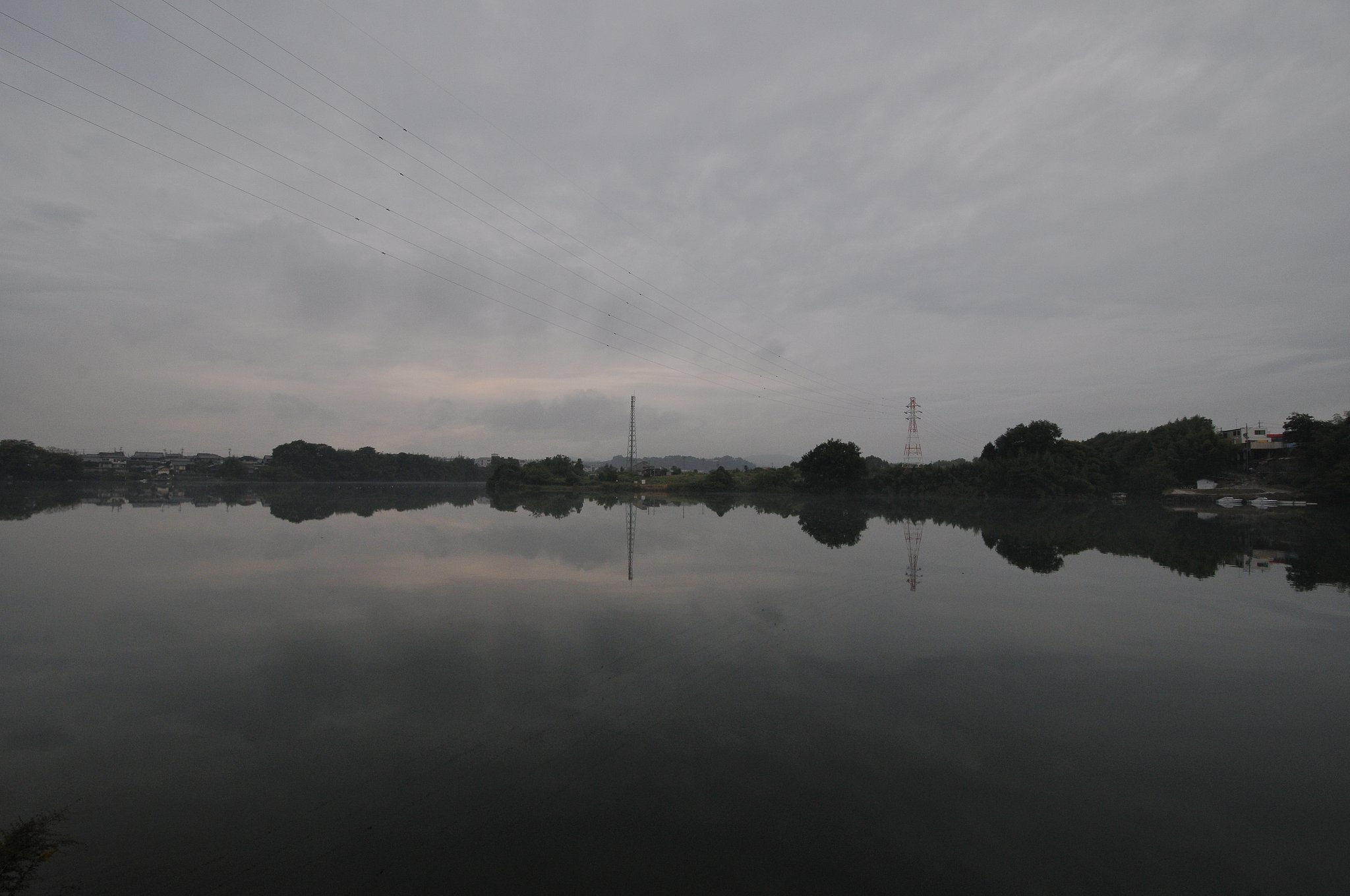 鉄塔のある風景
