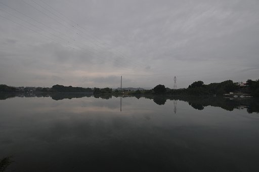 鉄塔のある風景