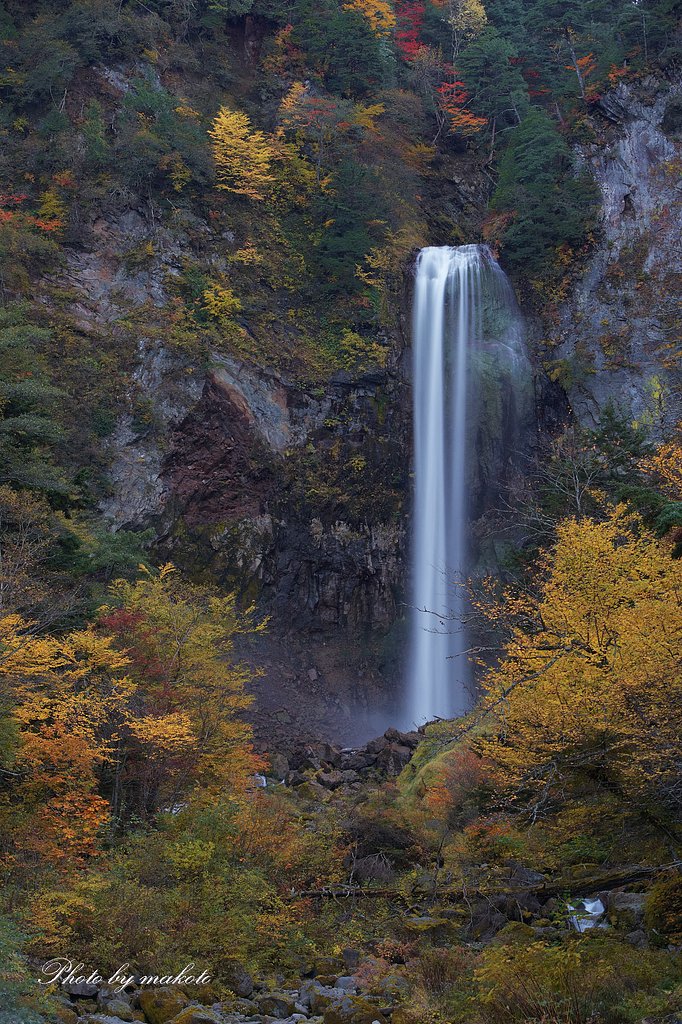 日暮の平湯大滝