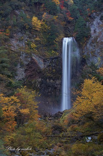 日暮の平湯大滝