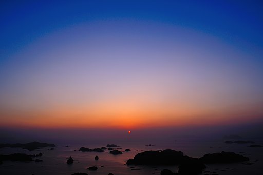 本日の九十九島