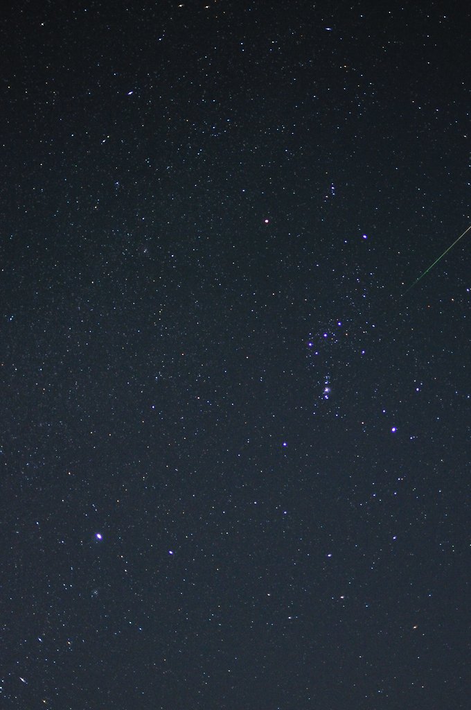 オリオンと流星