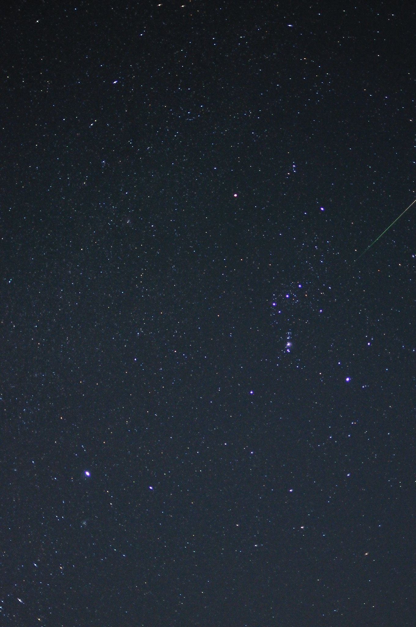 オリオンと流星