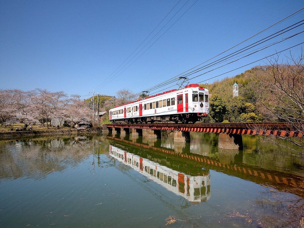いちご電車です。