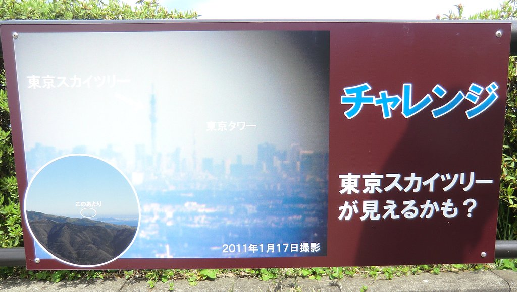 十石峠から‘東京スカイツリー’