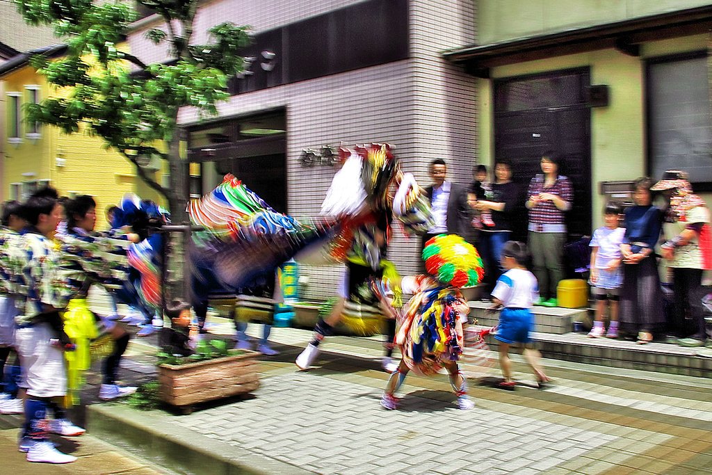 獅子舞４