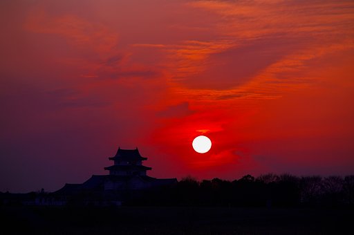 夕暮れ・・・