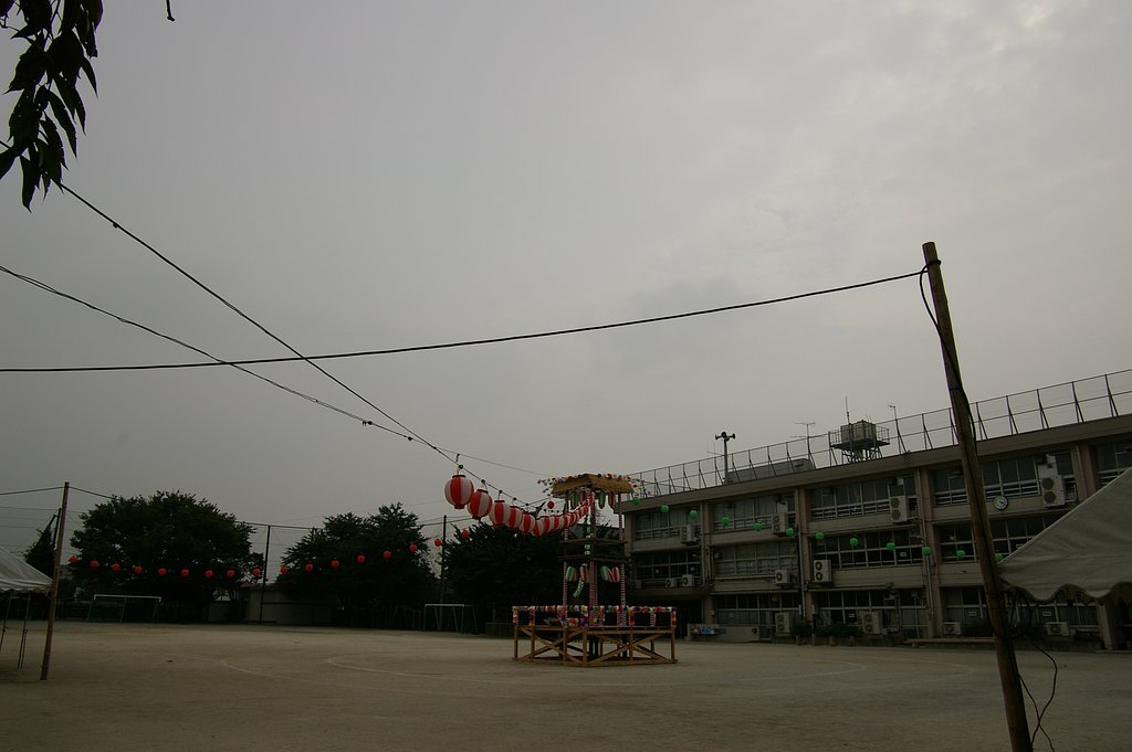 盆踊りの後。。。