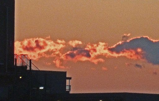 夕日