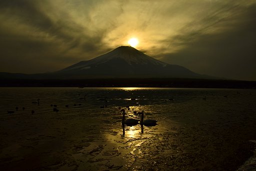 　黄昏の二人