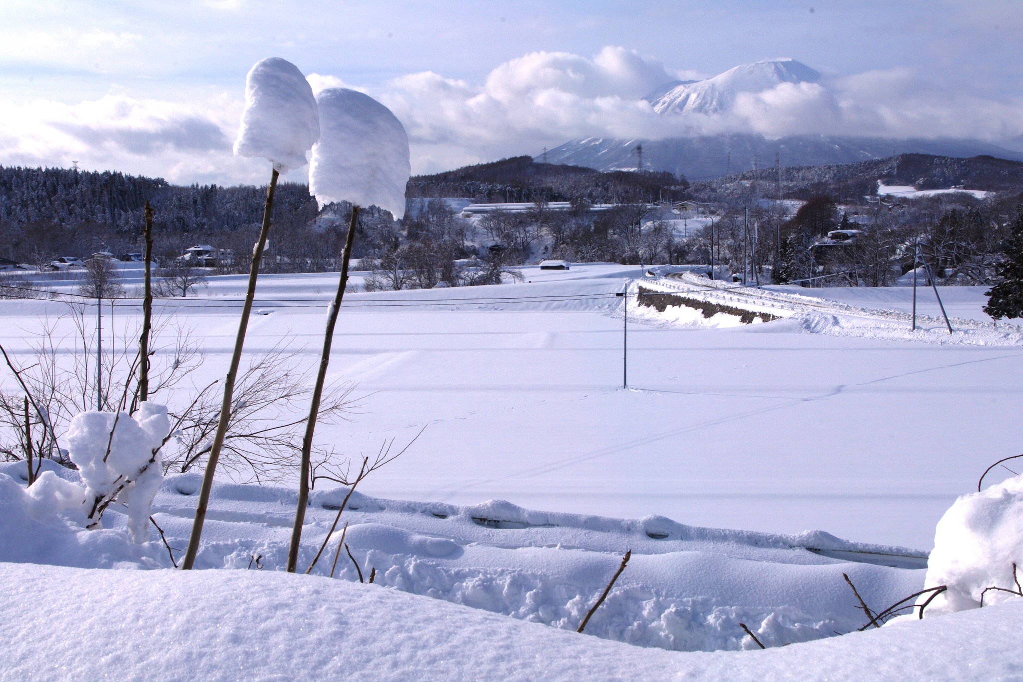 岩手山からおめでとう