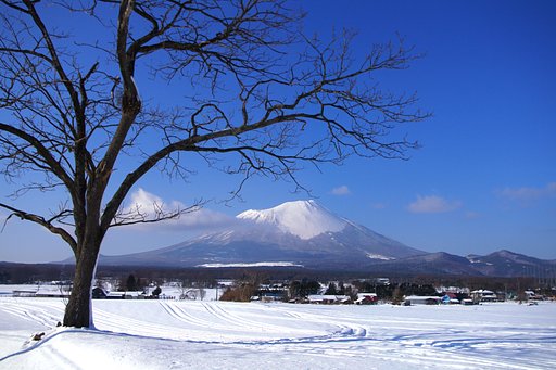岩手山 冬晴れ