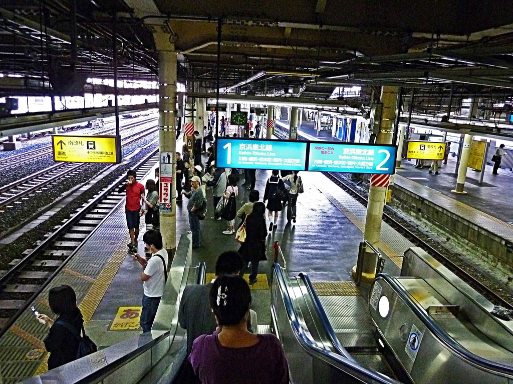 JR京浜東北線ホーム