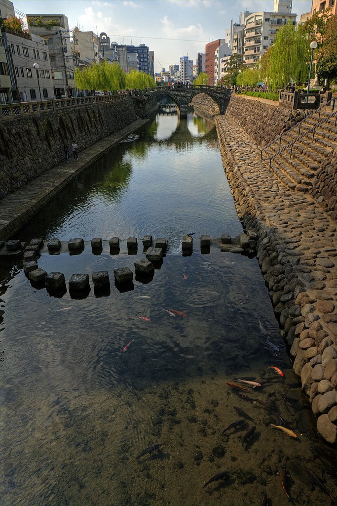 【絵のような】　眼鏡橋