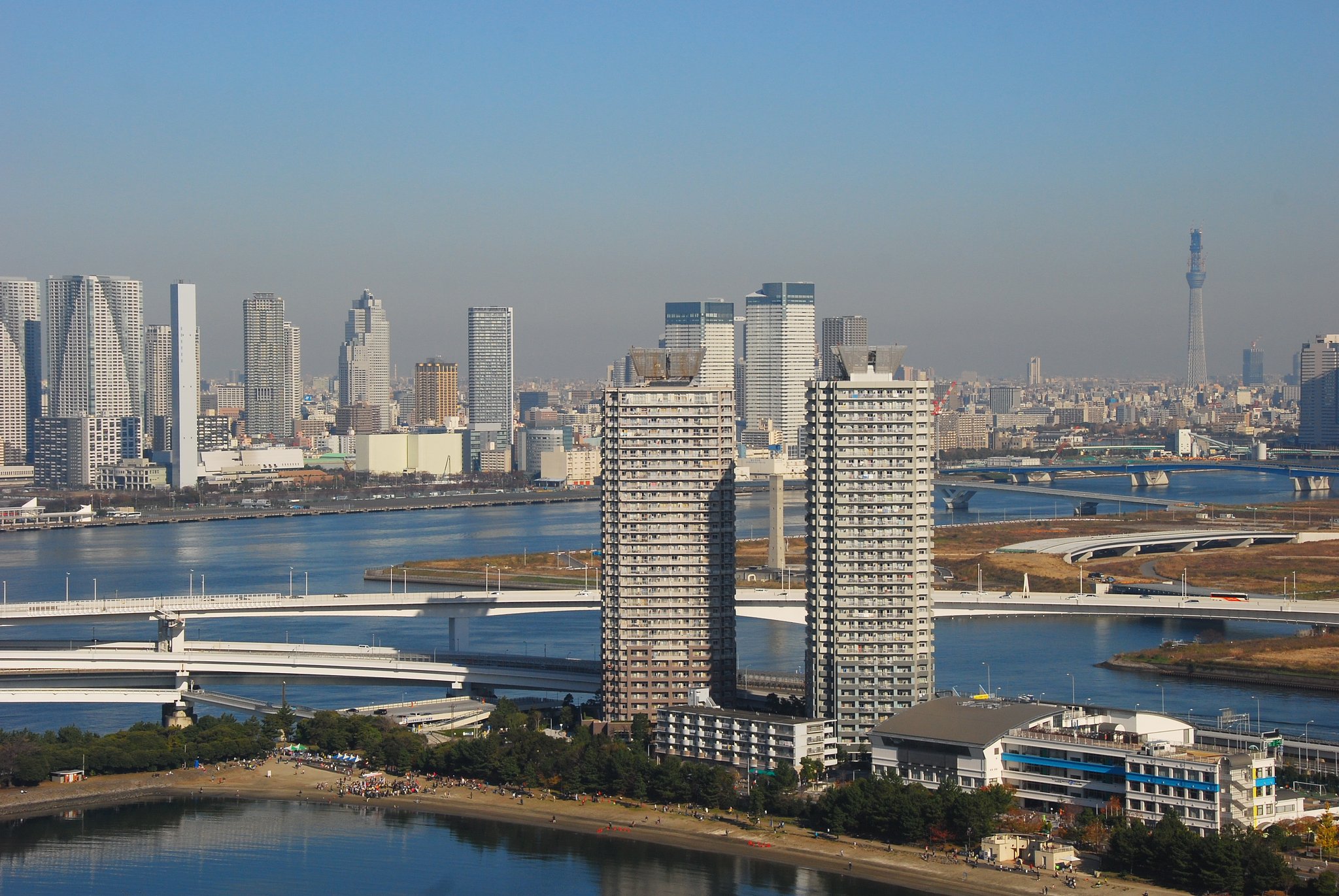 フジテレビ展望台から