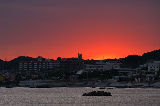 これはこれで　夕焼け