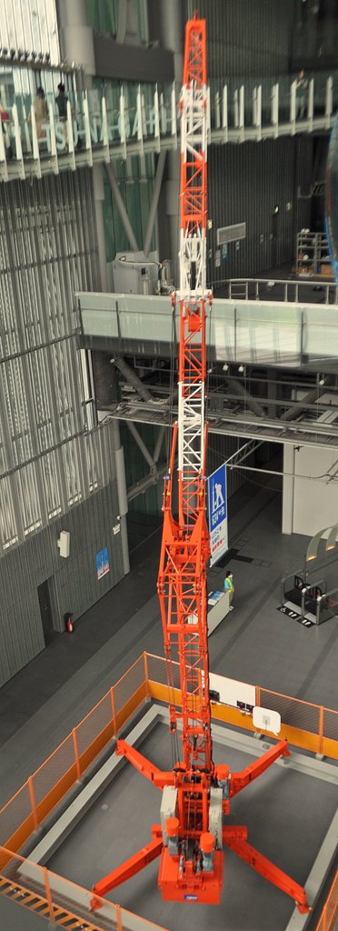 最後の東京スカイツリー工事用クレーン