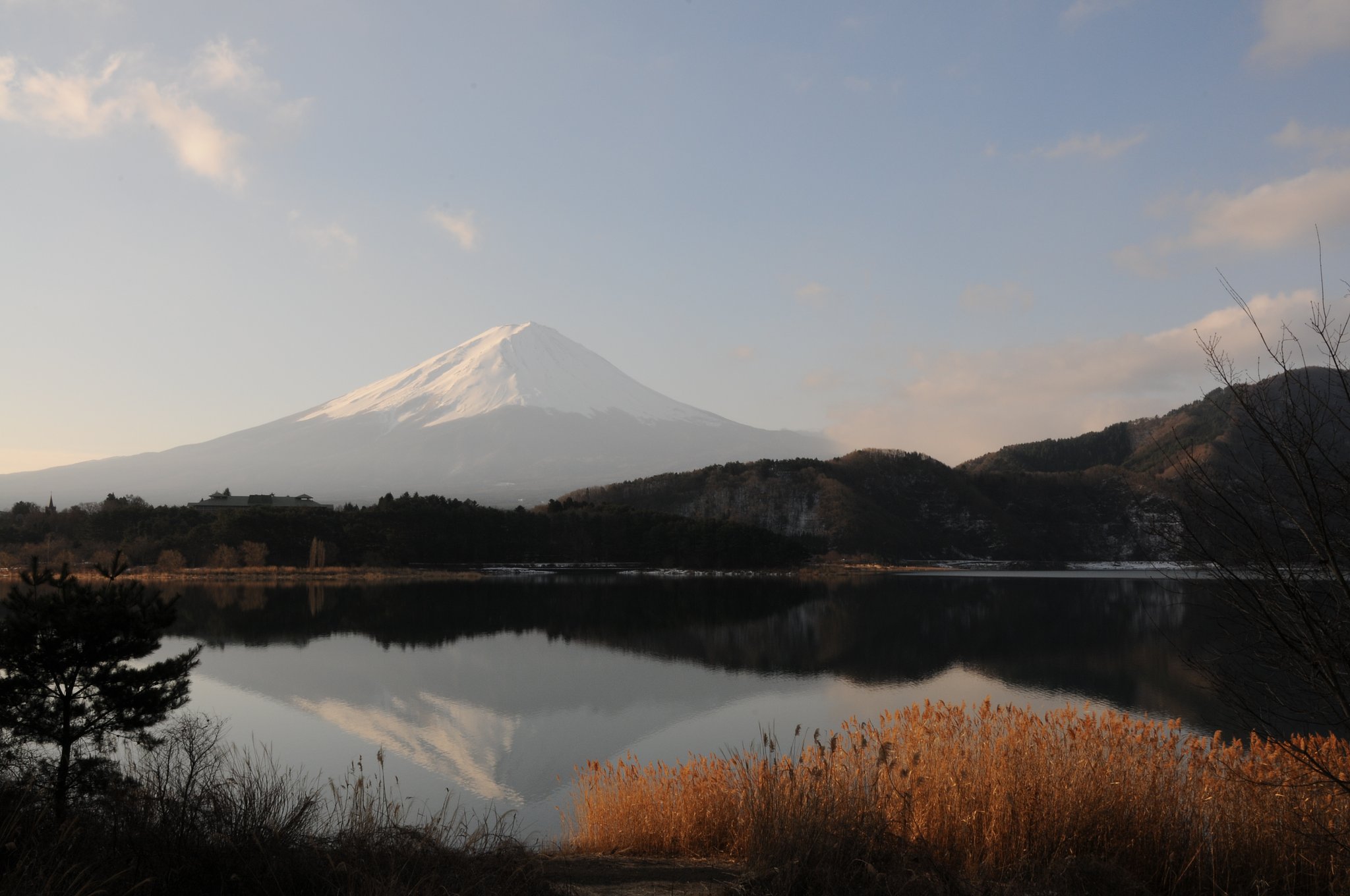 逆さ富士