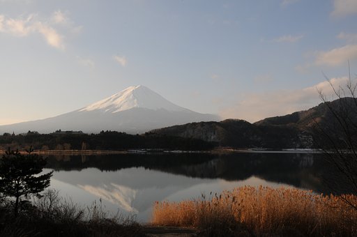 逆さ富士