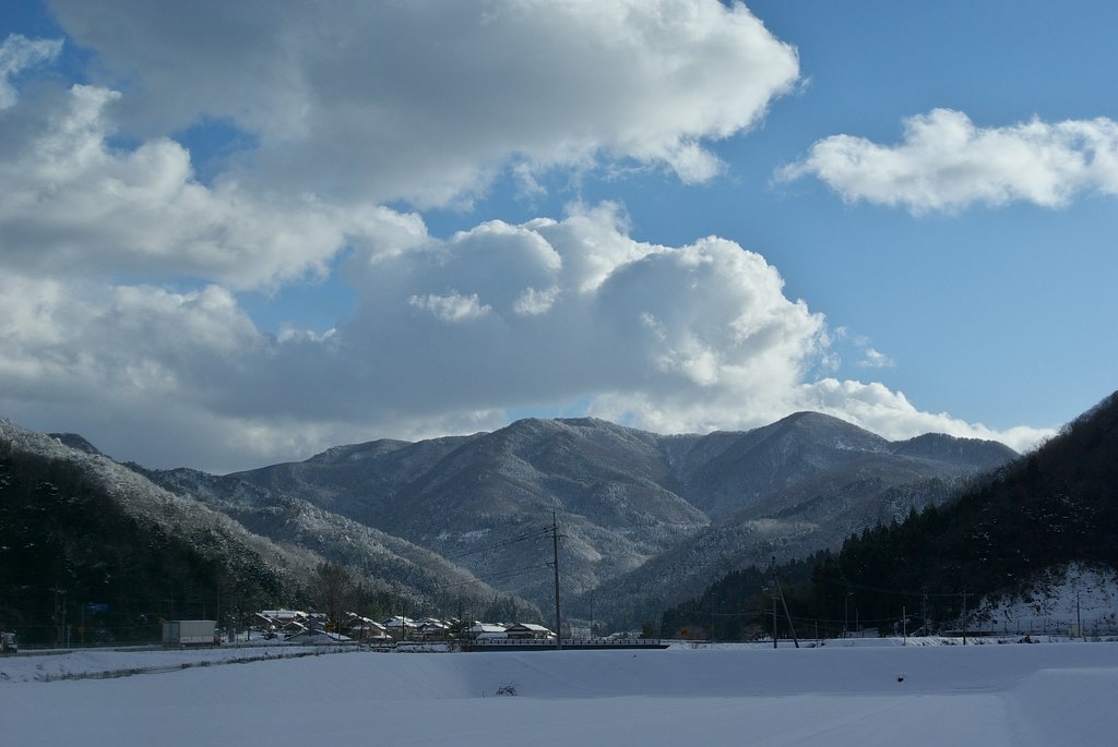 雪国の晴れ間