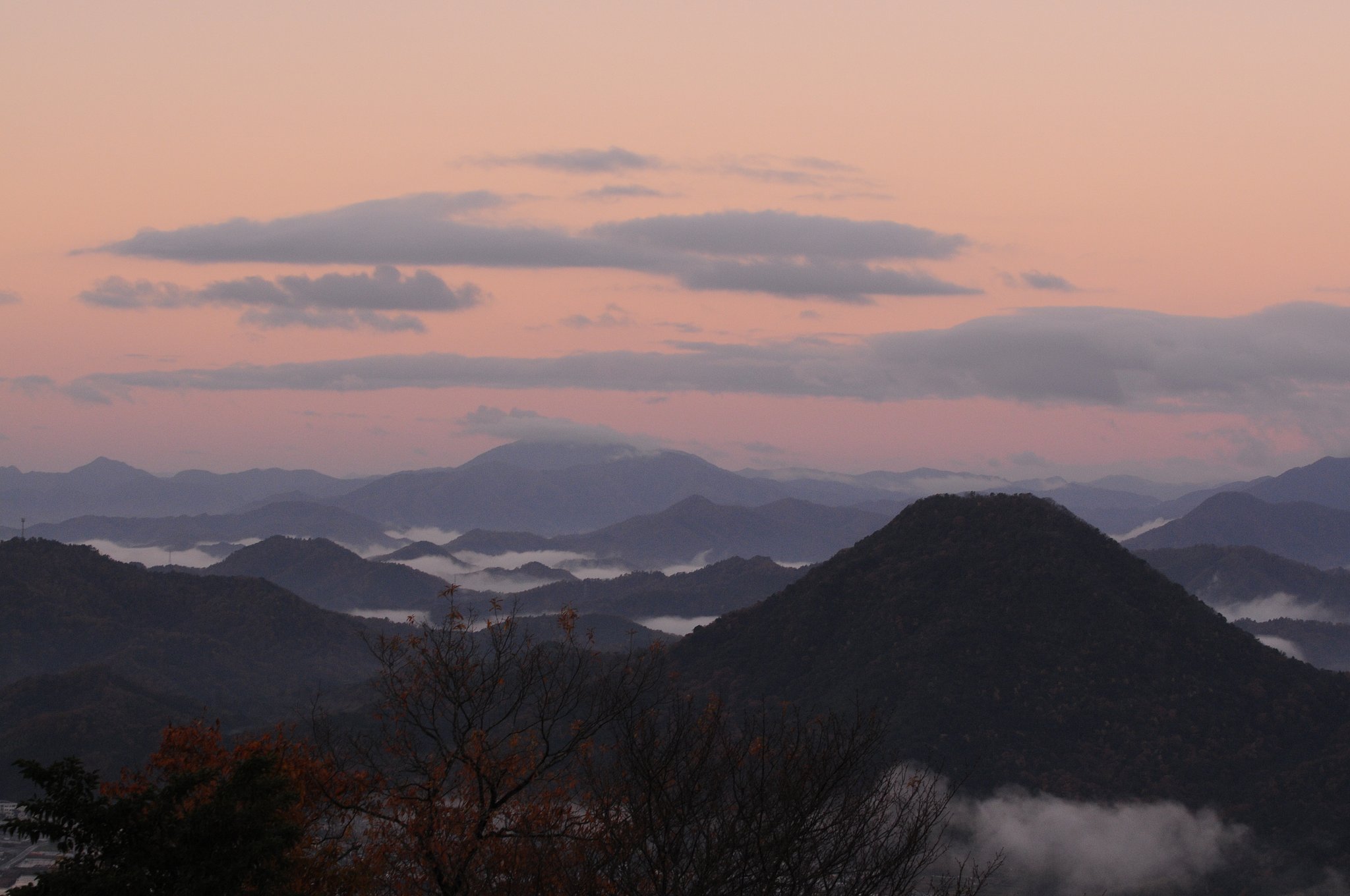 少しだけ雲海