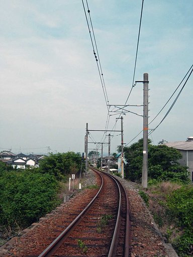 【縦撮り】踏み切り通過