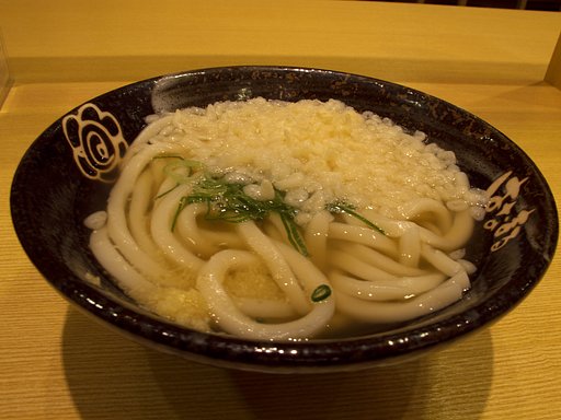【絵のような】讃岐うどん
