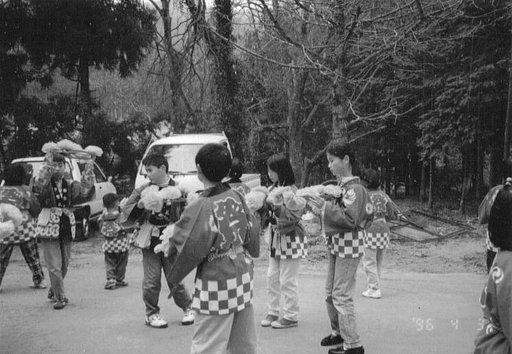 【モノクロ】村祭り