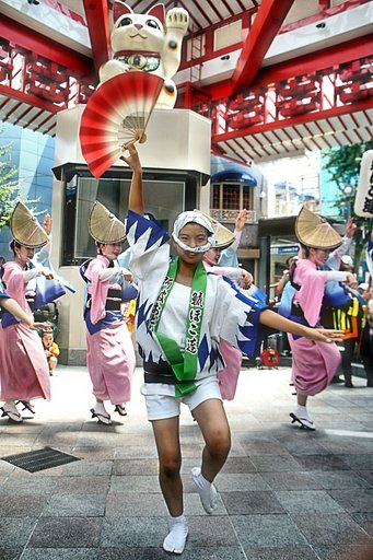 【縦撮り】　阿波踊り