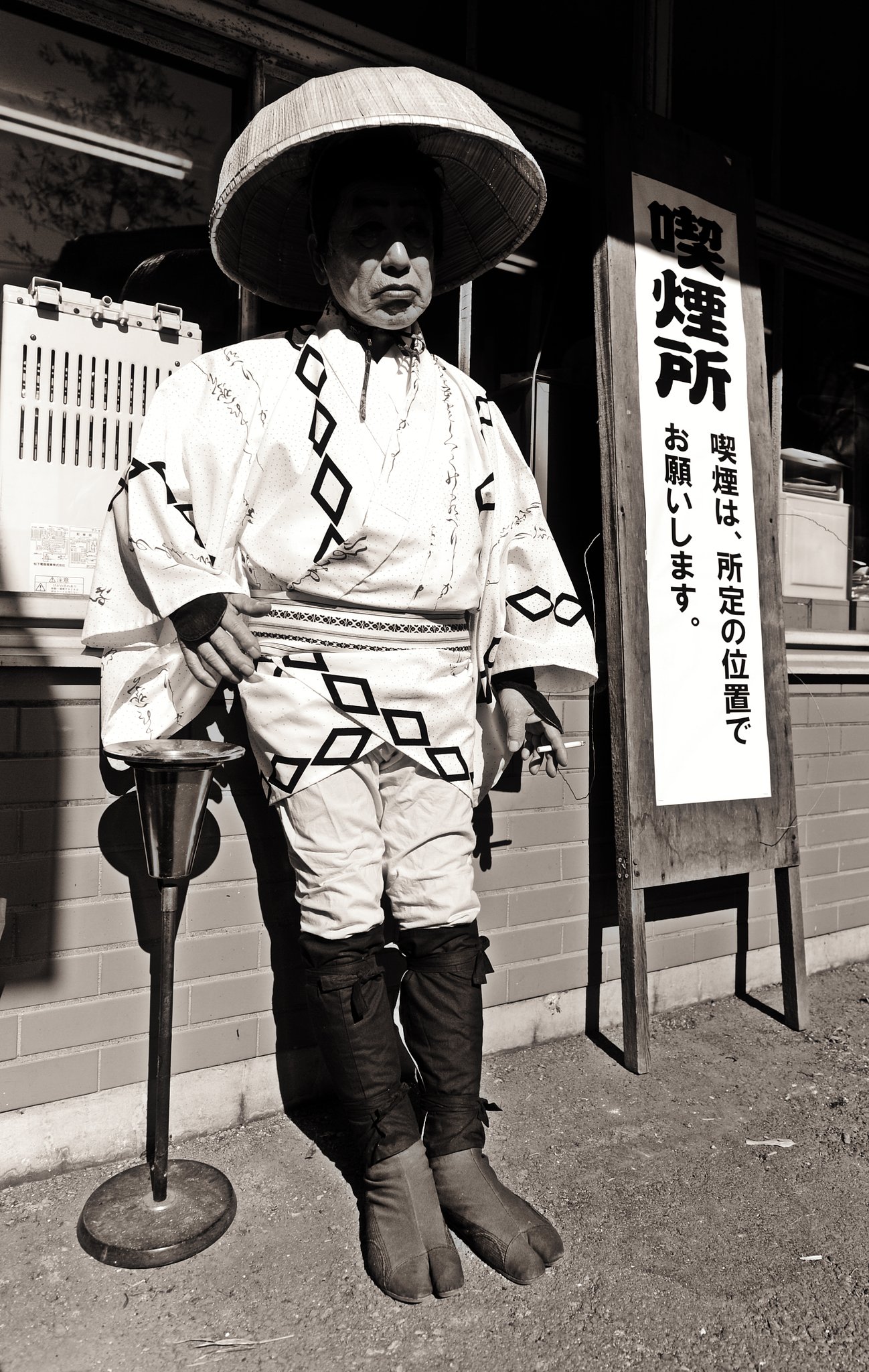 【モノクロ】 笠　男