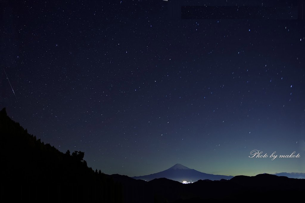夜空のステージ