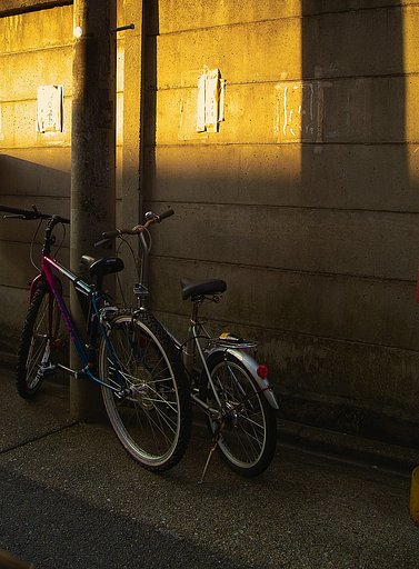 二丁目の夕日