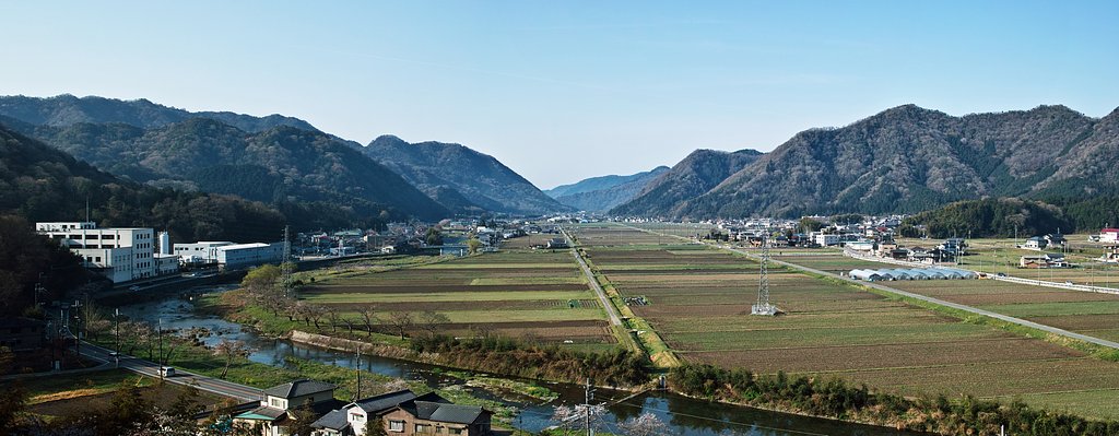 【おだやかに・・・春】の田園
