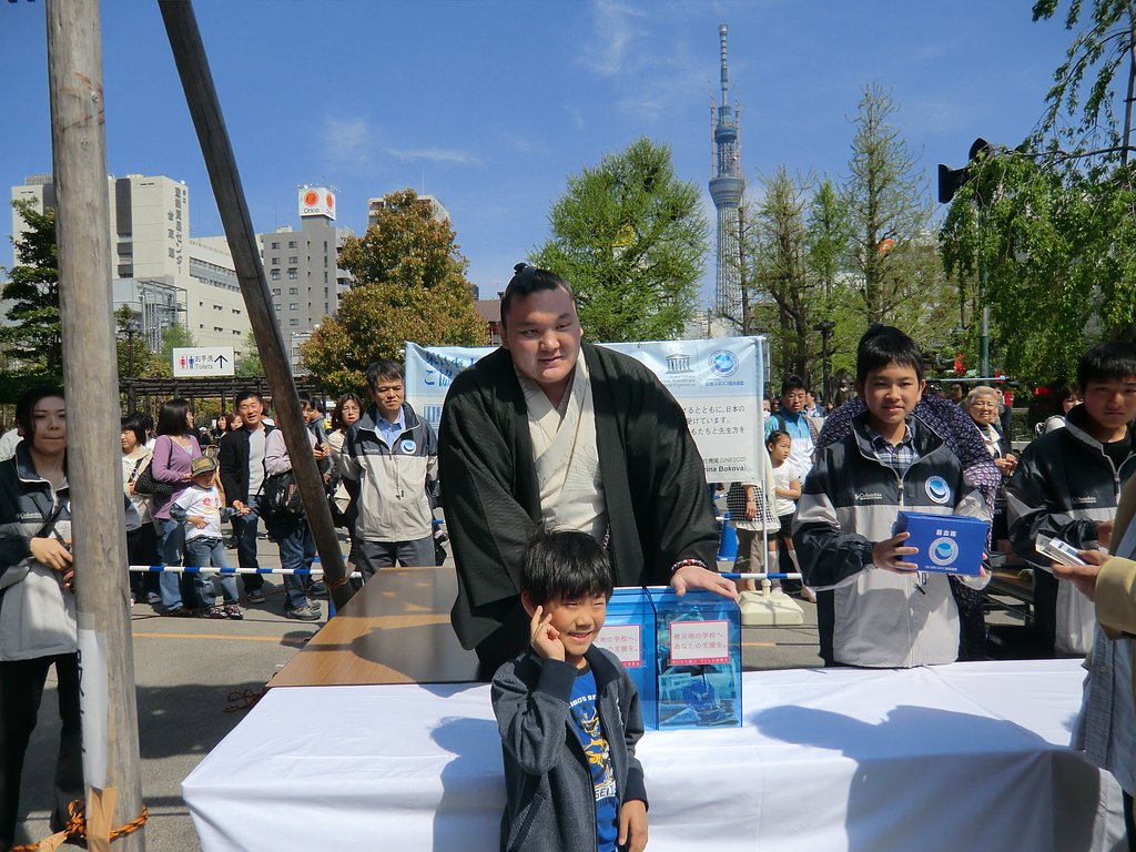 白鵬の支援募金