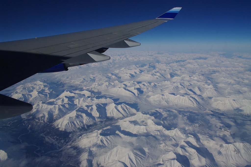 雪の山々