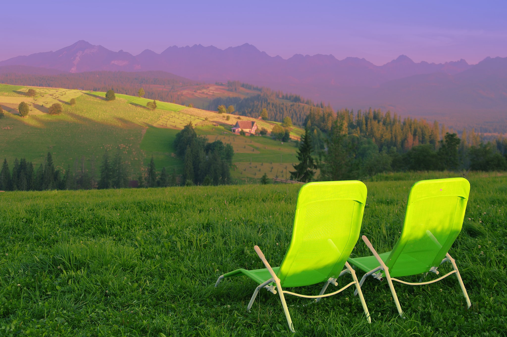 View of the Tatras