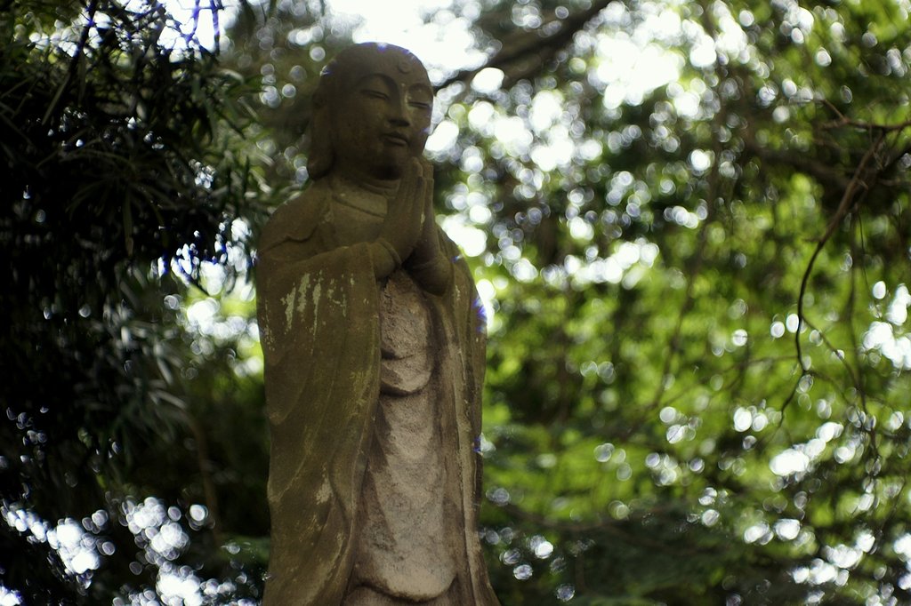 NIKKOR-S・C 5cm f/1.4(L)マウント　毎度の地蔵さま