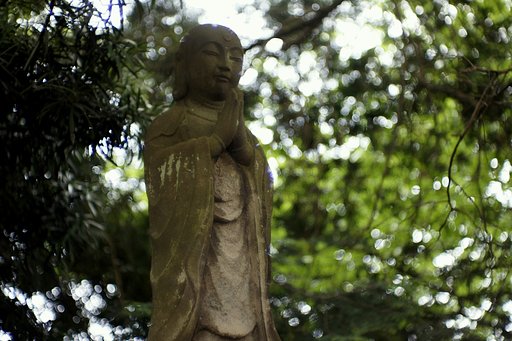 NIKKOR-S・C 5cm f/1.4(L)マウント　毎度の地蔵さま