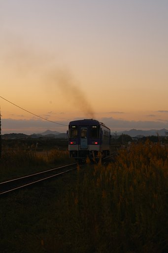 晩秋を往く