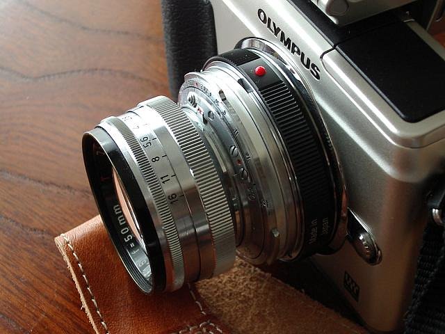 E-PL2にContax レンズで
