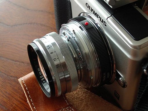E-PL2にContax レンズで