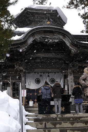 雪の西方寺