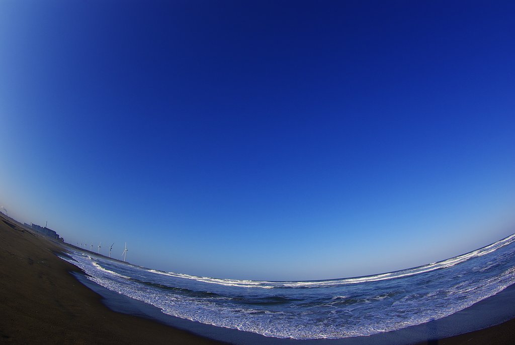 青い海、青い空