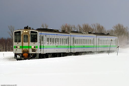 北の大地、客車出身。