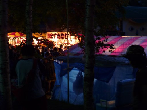 お祭りの夜